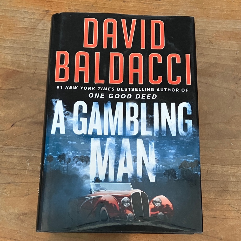 David Baldacci : A Gambling Man hardcover Book